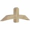 Ekena Millwork Bellingham Rough Sawn Timber Gable Bracket, Douglas Fir, 60"W x 20"H x 6"D x 6"F, 8/12 Pitch GBW060X20X0606BEL00RDF - alternate 2
